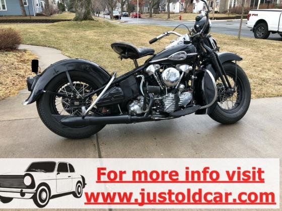 1942 Harley-Davidson EL Knucklehead Low Miles