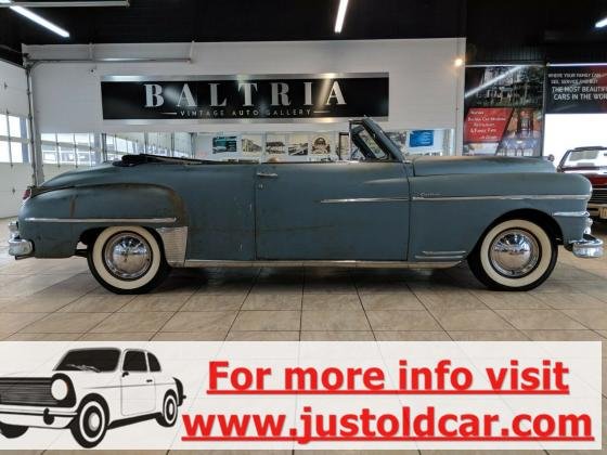 1949 DeSoto Custom Convertible Manual 237