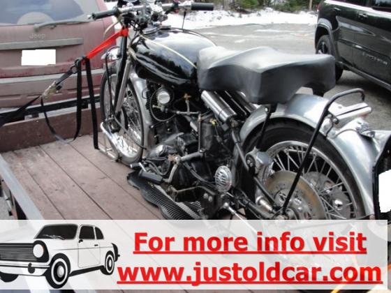 1951 Vincent Black Shadow Original