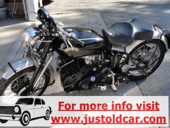 1951 Vincent Black Shadow Original