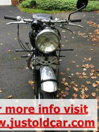 1954 Vincent Rapide Numbers-Matching