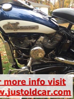 1956 Harley Davidson FLH PanHead Original Matching Number