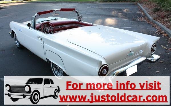 1957 Ford Thunderbird Convertible Solid Car