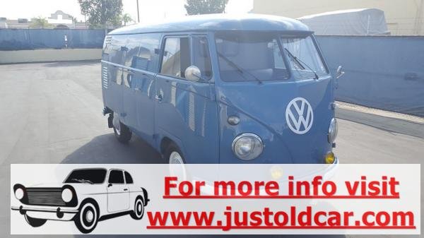 1958 Volkswagen Bus/Vanagon Delivery Van 1600cc