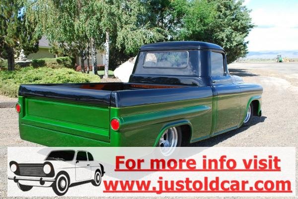 1959 Chevrolet Apache Pickup with Air Ride Suspension