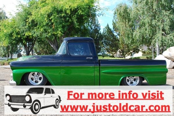 1959 Chevrolet Apache Pickup with Air Ride Suspension