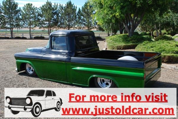 1959 Chevrolet Apache Pickup with Air Ride Suspension