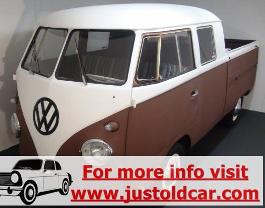 1959 Volkswagen Bus Vanagon Double Cab Original Project Truck