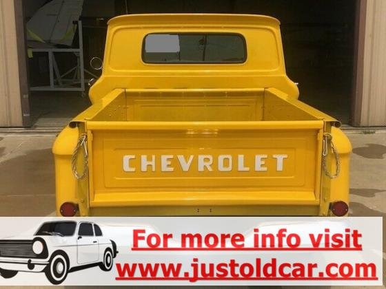 1960 Chevrolet C-10 Apache Pickup Truck Original 235 Manual