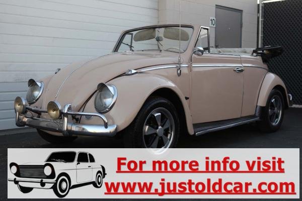 1964 Volkswagen Beetle Classic Convertible 1200 cc