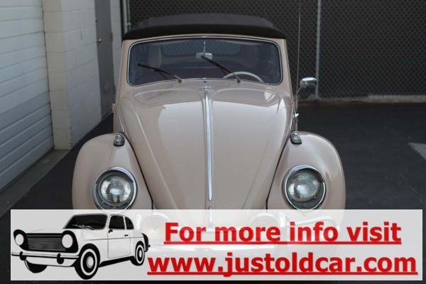 1964 Volkswagen Beetle Classic Convertible 1200 cc