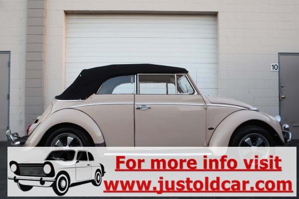 1964 Volkswagen Beetle Classic Convertible 1200 cc