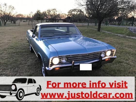 1967 Chevrolet El Camino 396Ci V8 Turbo Automatic