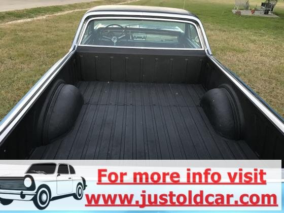 1967 Chevrolet El Camino 396Ci V8 Turbo Automatic