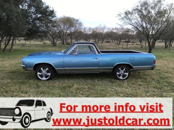 1967 Chevrolet El Camino 396Ci V8 Turbo Automatic