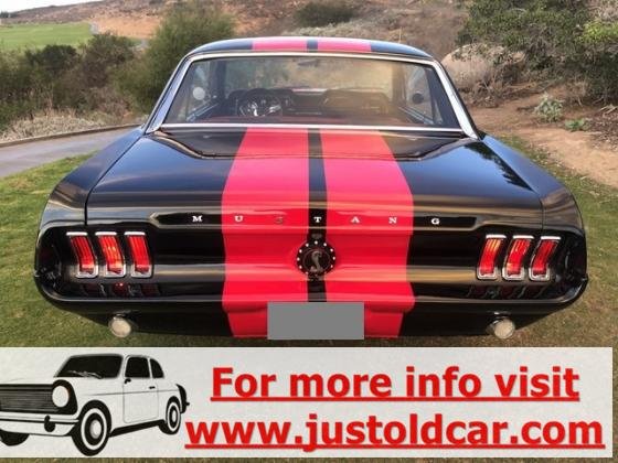 1967 Ford Mustang GT500 Coupe Tribute Automatic V8 302