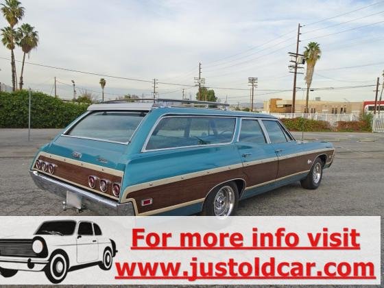 1968 Chevrolet Caprice Estate Station Wagon 327-275 HP