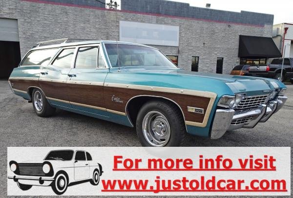 1968 Chevrolet Caprice Estate Station Wagon 327-275 HP