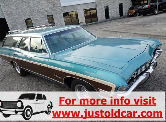 1968 Chevrolet Caprice Estate Station Wagon 327-275 HP