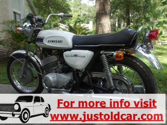 1969 Kawasaki H1 500 Mach III Low Miles!