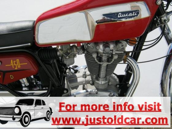 1971 Ducati 450 Mark 3 D Red