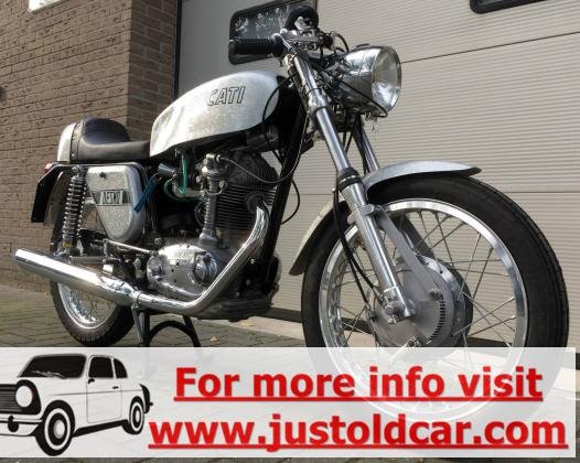 1971 Ducati Bevel 350 Desmo Silver Shotgun Rare