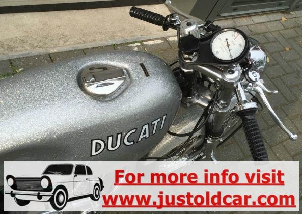 1971 Ducati Bevel 350 Desmo Silver Shotgun Rare