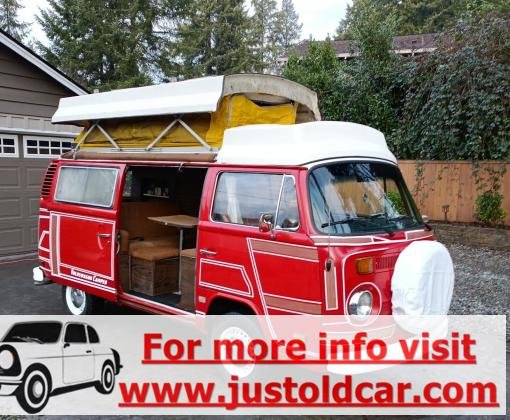 1977 Volkswagen Bus/Vanagon Manual Camper Very Clean