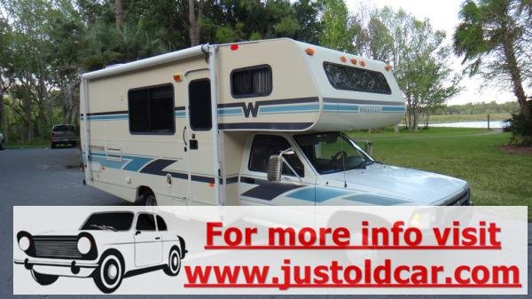 1992 Toyota Winnebago Warrior Rv Automatic V6 Original