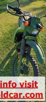 2009 Kawasaki Diesel M1030M1 KLR 650 Military Green