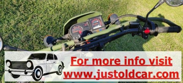 2009 Kawasaki Diesel M1030M1 KLR 650 Military Green