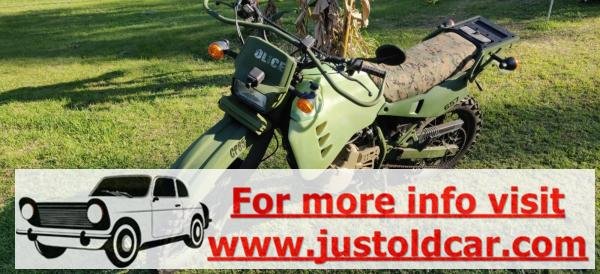 2009 Kawasaki Diesel M1030M1 KLR 650 Military Green