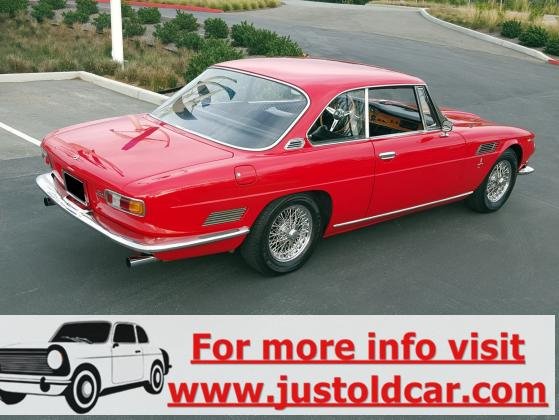 1967 Iso Rivolta Coupe