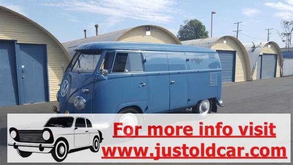 1958 Volkswagen Bus/Vanagon Delivery Van 1600cc