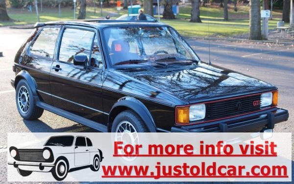 1984 Volkswagen Rabbit GTI