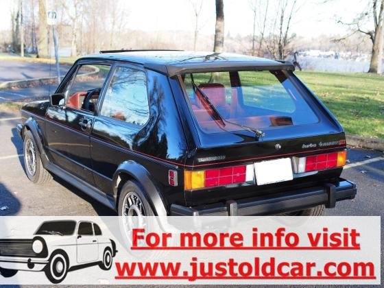 1984 Volkswagen Rabbit GTI