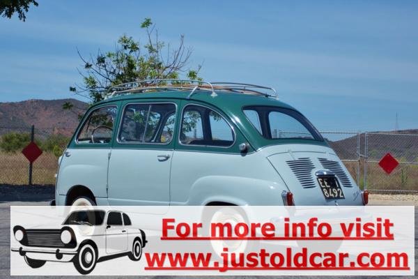 1956 Fiat 600 Multipla Original