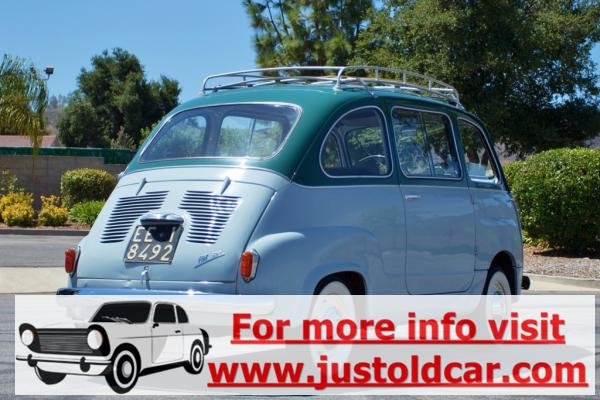 1956 Fiat 600 Multipla Original