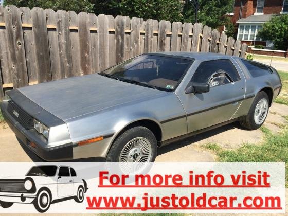 1981 DeLorean DMC 12 Base 2-Door 2.9L