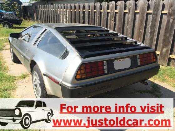 1981 DeLorean DMC 12 Base 2-Door 2.9L