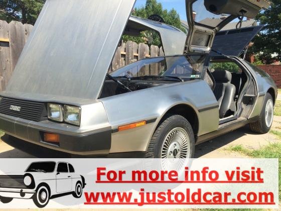 1981 DeLorean DMC 12 Base 2-Door 2.9L