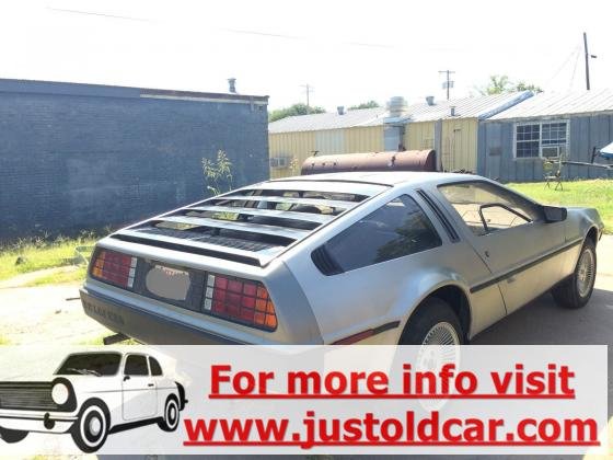 1981 DeLorean DMC 12 Base 2-Door 2.9L