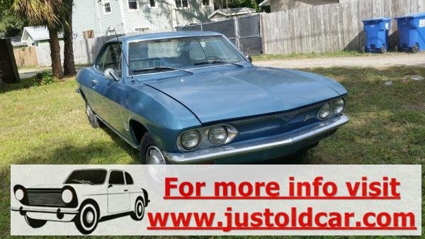 1968 Chevrolet Corvair Blue