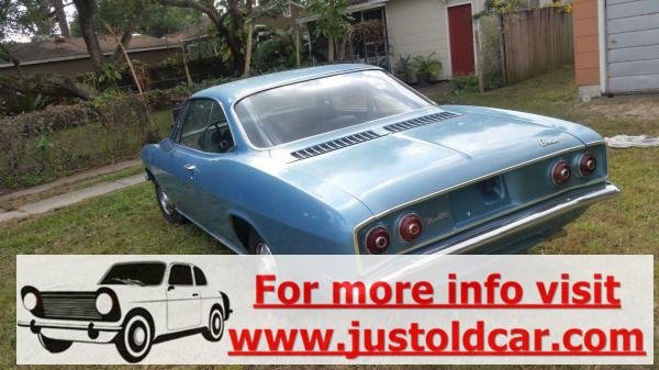 1968 Chevrolet Corvair Blue