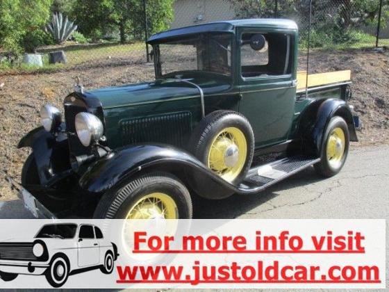 1931 Ford Model A Pickup Truck