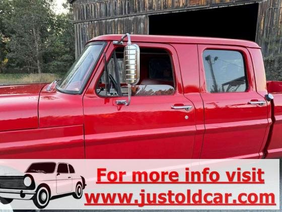 1967 Ford F250 Manual Crew Cab Pickup