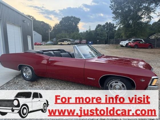 1967 Chevrolet Impala Super Sport Convertible Matching Numbers