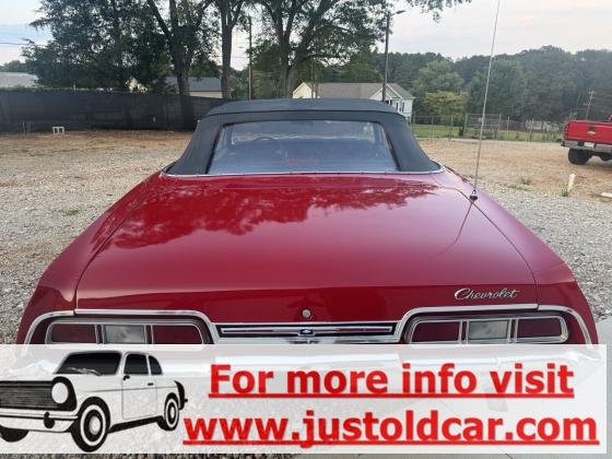 1967 Chevrolet Impala Super Sport Convertible Matching Numbers