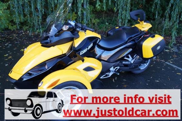 2010 CAN-AM SPYDER ROADSTER RS REVERSE TRIKE