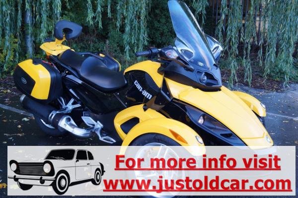 2010 CAN-AM SPYDER ROADSTER RS REVERSE TRIKE